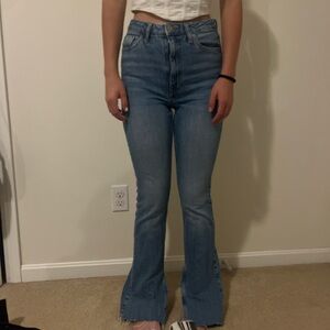 Zara flare jeans